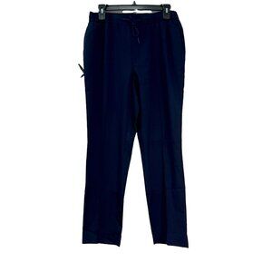 NWT TOPMAN Size US 32L Slim Crop Skinny Smart Trousers Navy MSRP $65